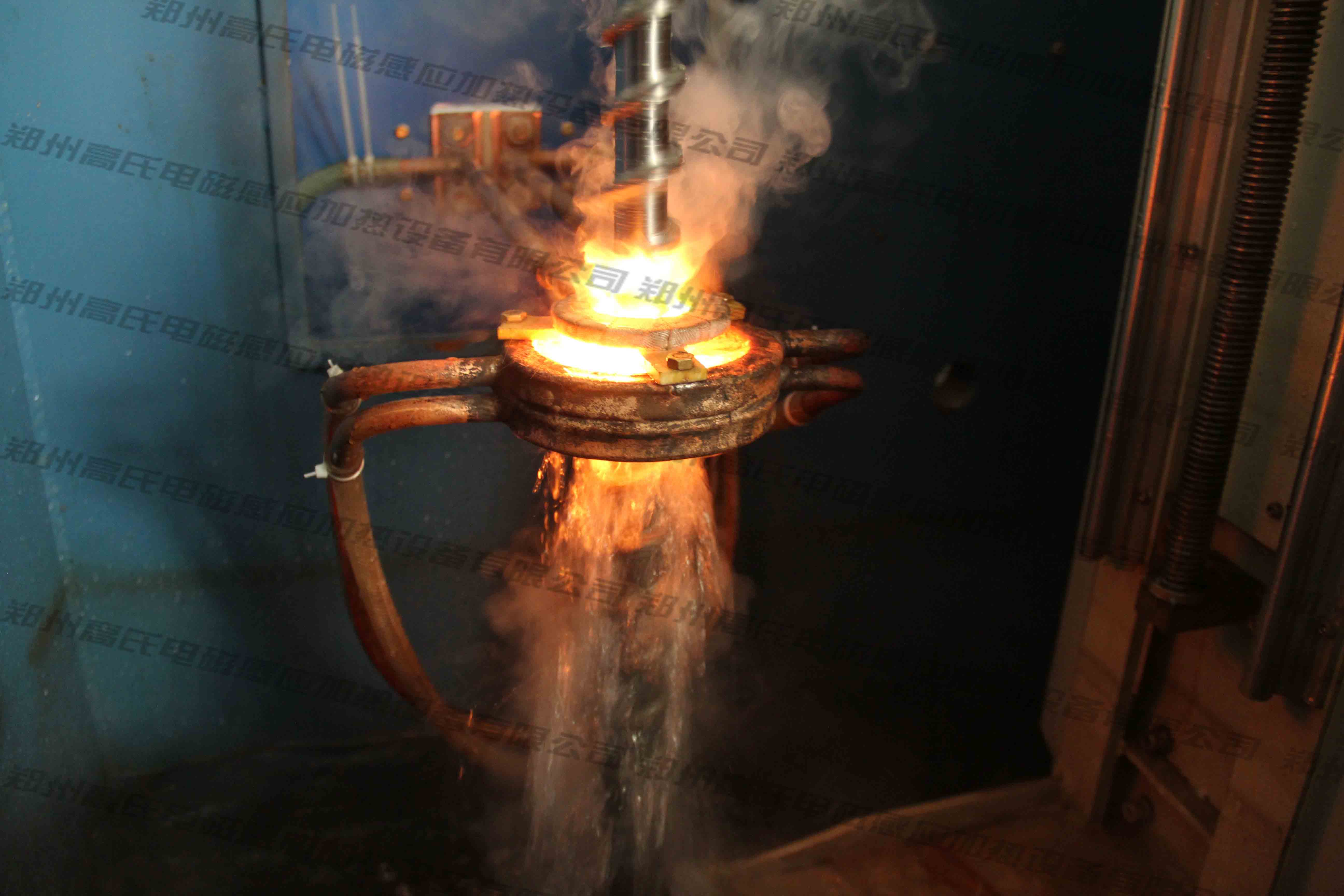 高頻感應(yīng)加熱機(jī)對(duì)氣門挺桿的熱處理